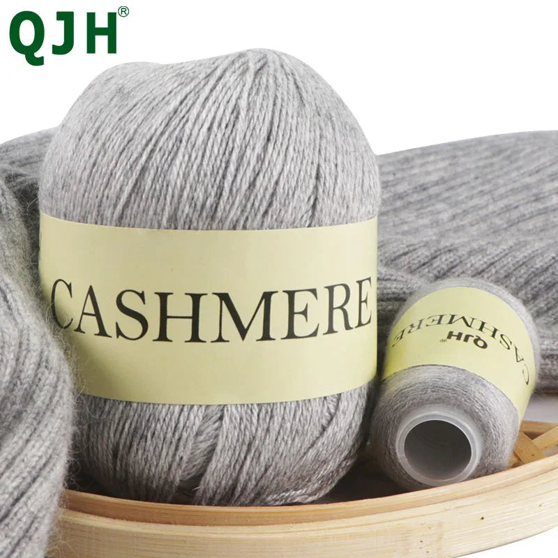 QJH 50+20g Cashmere Yarn for Knitting