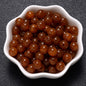 6-18mm Gradient Acrylic Beads Round Cat's Eye  Loose Spacer Beads
