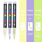 3Pcs Acrylic White Marker Brush Pens