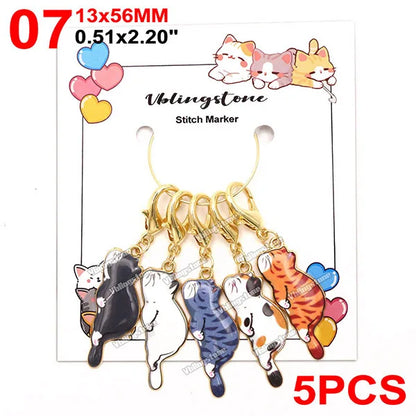 Cat Knitting Stitch Markers