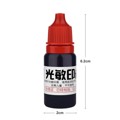 10ml Refill Ink 13 Color Rubber Stamp Oil
