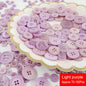 50g/Pack Mix Size Mix color Resin Button 1-3cm