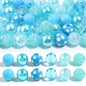 12Pcs Same Color Series Beads 20mm Loose Spacer Beads