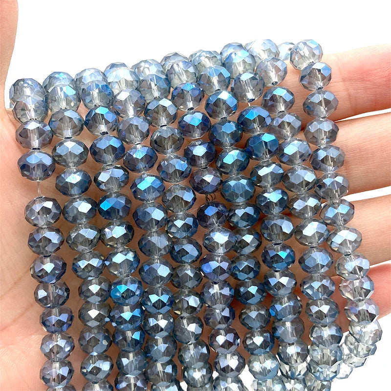 2 3 4 6 8mm Austria Faceted Crystal Beads Rondelle