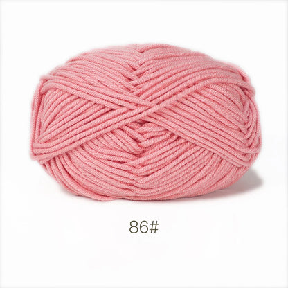 A1-a 50g/Set Soft Milk Cotton Yarn for Crochet Threads for Knitting