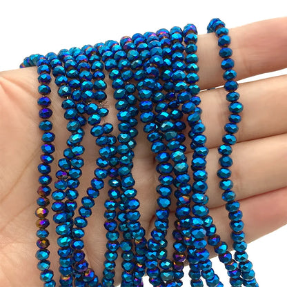 2 3 4 6 8mm Austria Faceted Crystal Beads Rondelle