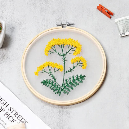Transparent Double-Sided Embroidery Kit