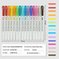 5-15 Colors Double Headed Highlighter Pen Set
