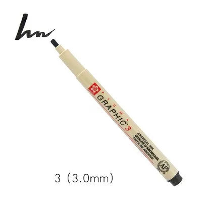 1pcs Sakura Pigma Micron Fine Pen Waterproof Smooth Black Ink  Rotulador Tekenen