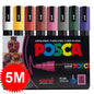 New Uni Posca Marker Pen Set PC-1M/3M/5M/8K/17K