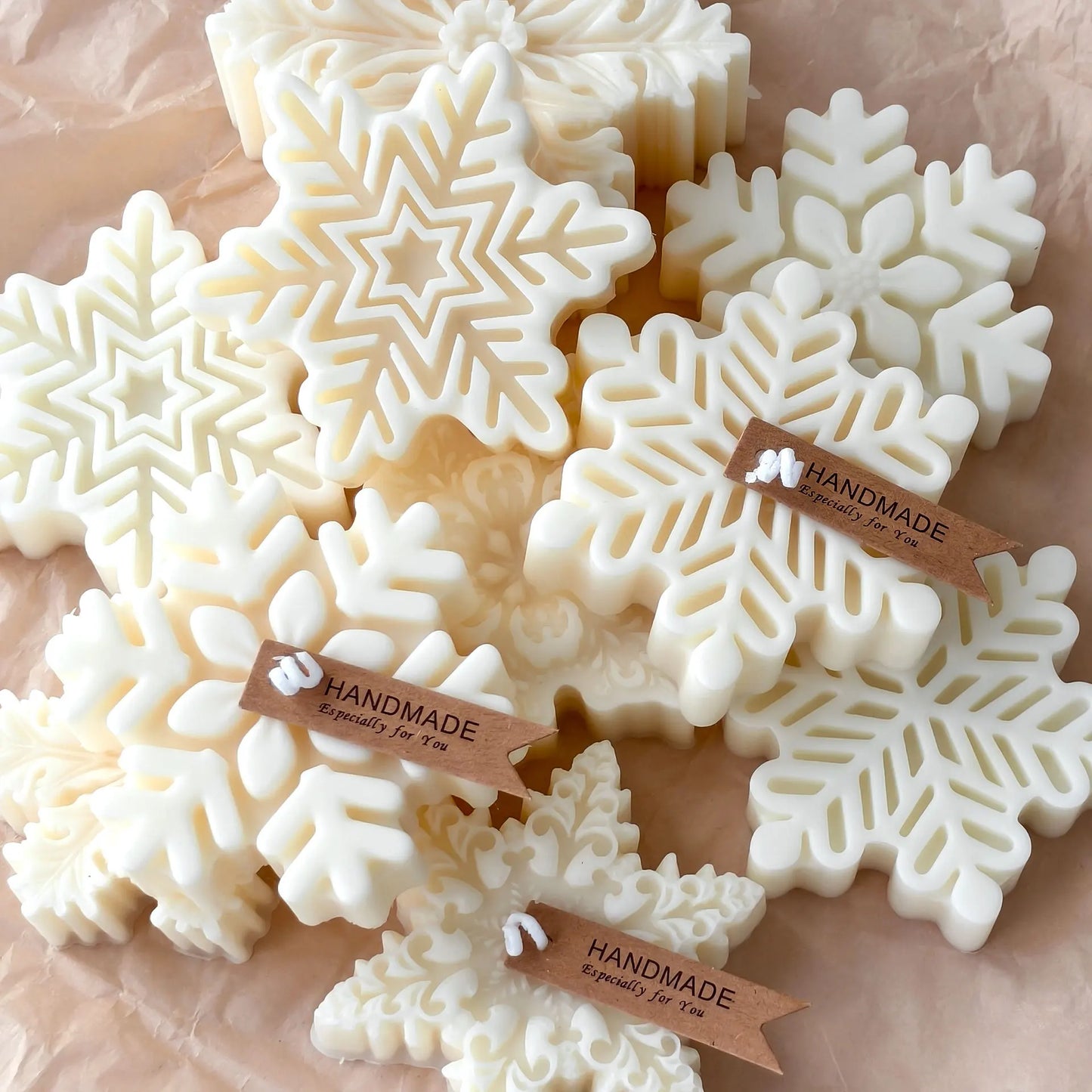 Snowflake Candle Silicone Mold