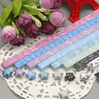 540 Sheets Origami Paper Stars