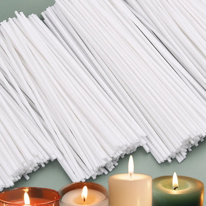 50/100Pcs Candle Wicks Waxed Cotton Set Smokeless