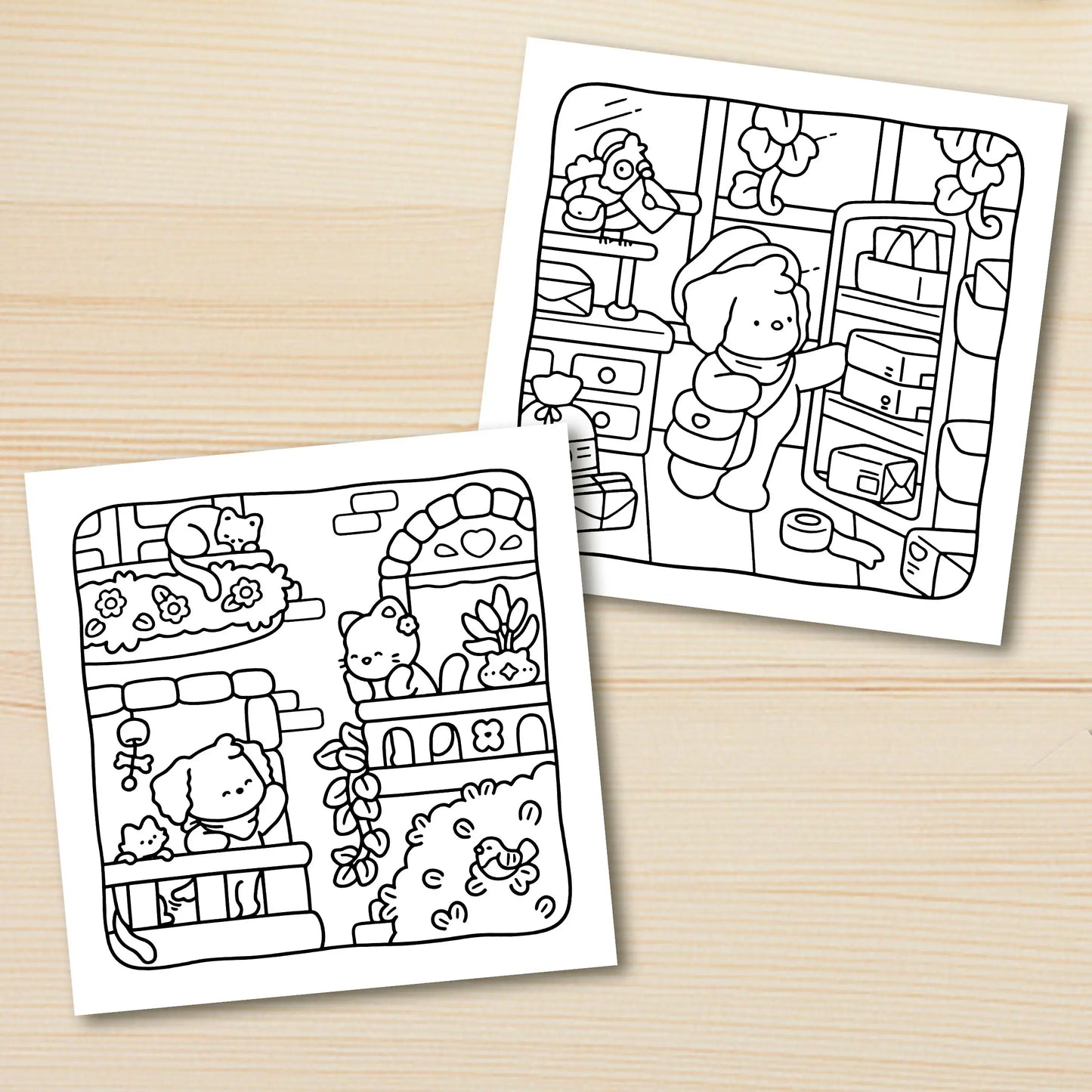 CALM DAYS Bold-easy Patterns Coloring Book
