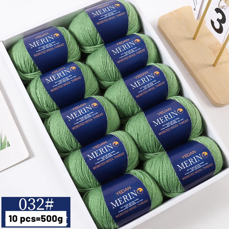 500g fine fine wool yarn