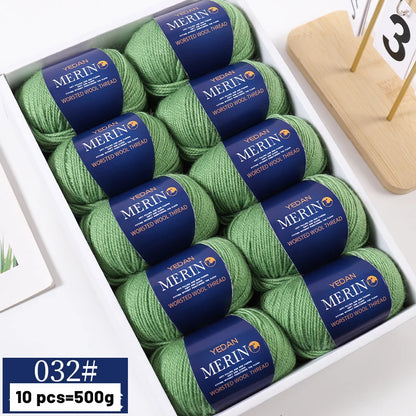 500g fine fine wool yarn