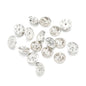 100pc Metal Locking Pin Back Brooch Badge Holder