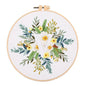 Letter Embroidery DIY Flowers Painting Full Needlework Bag