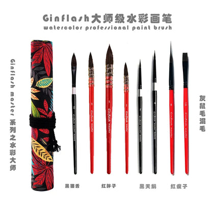 50/90colors Solid Pigment Watercolor Paints Set With Water Color