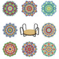 8pc/sets Mandala Diamond Painting Coasters