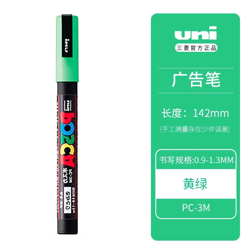 Uni Posca Full Marker PC-1M 3M 5M Multi-Colours Acrylic