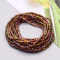 New 2 3 4mm Dyeing Rondelle Crystal Glass Beads