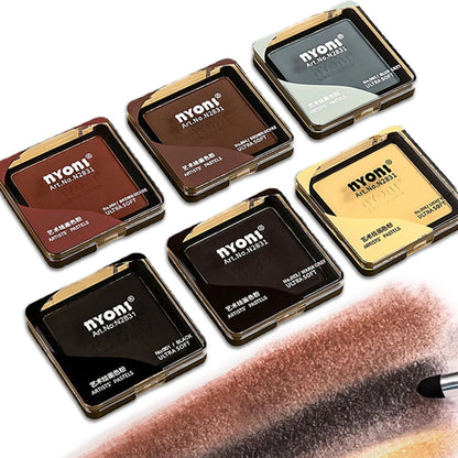 12 Colors Soft Artist Pastel Powdr Dry Wet Sketch  Graphite Charcoal Color Powder