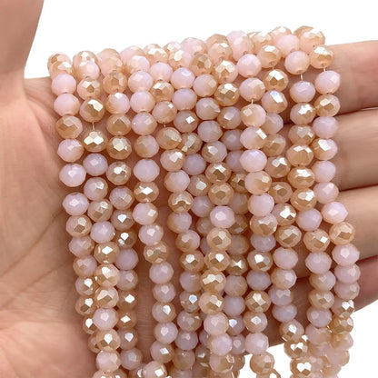 2 3 4 6 8mm Austria Faceted Crystal Beads Rondelle