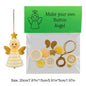 Christmas Button Snowman Ornament Kit