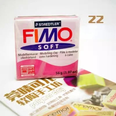 56g Soft Base Color German Translucent Polymer Clay