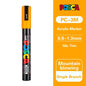 Uni Posca Full Marker PC-1M 3M 5M Multi-Colours Acrylic