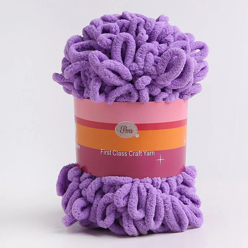 100g/ball Hand-woven Loop Chunky Yarn