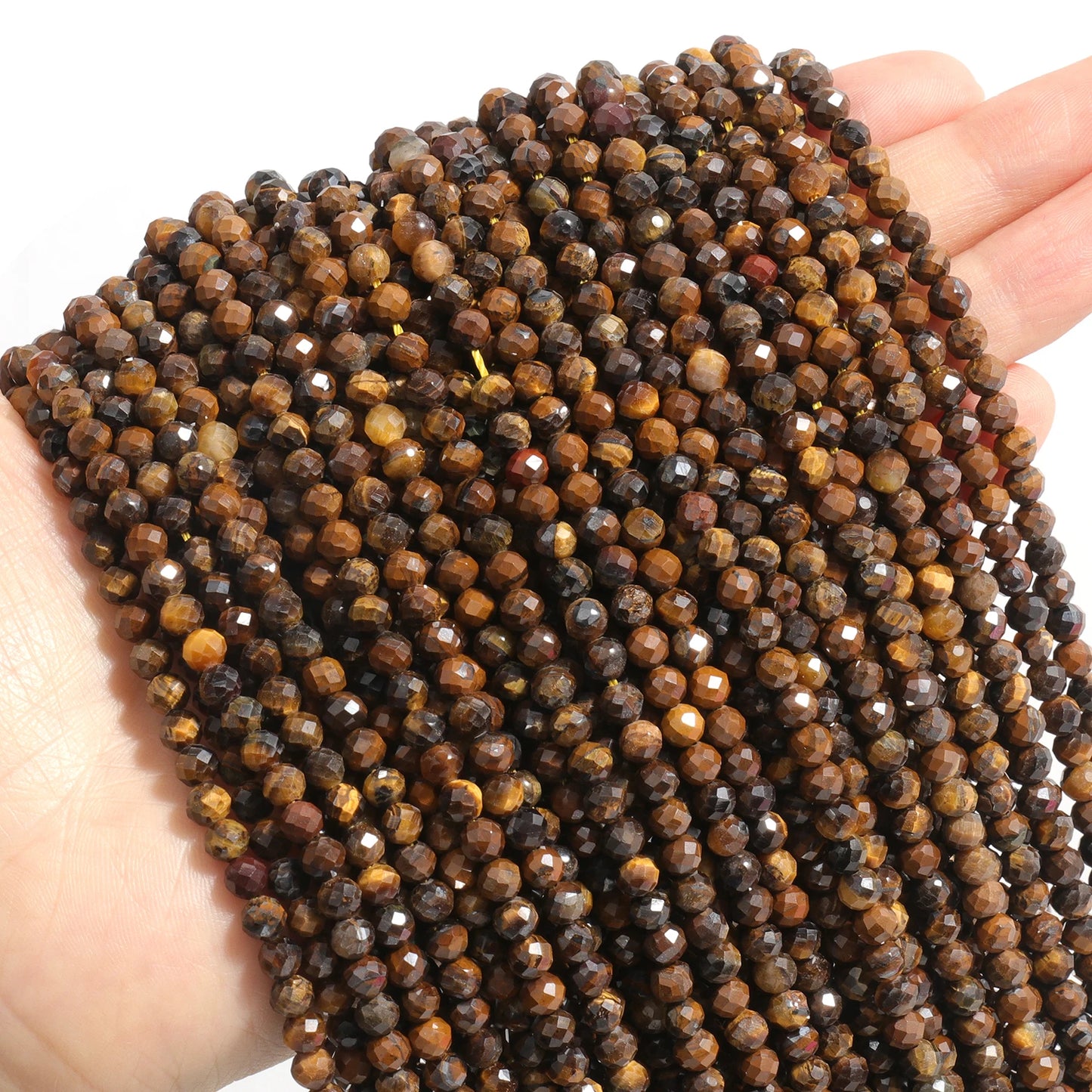 Wholesale Faceted Natural Stone Beads Faceted Amazonite Aquamarine Opal Labradorite