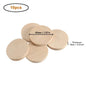 15-35mm Unfinished Smooth Round Wood Coins