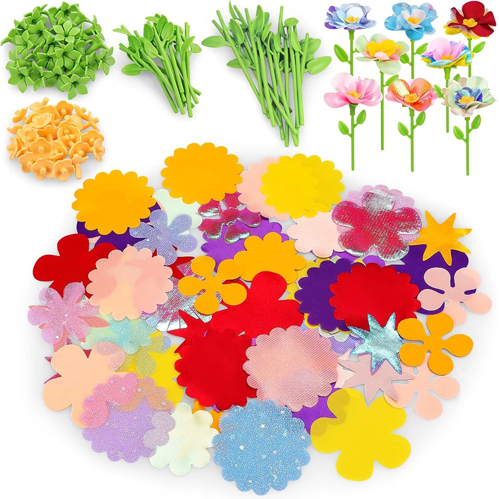 Fabric Flower Bouquets  Craft Kits