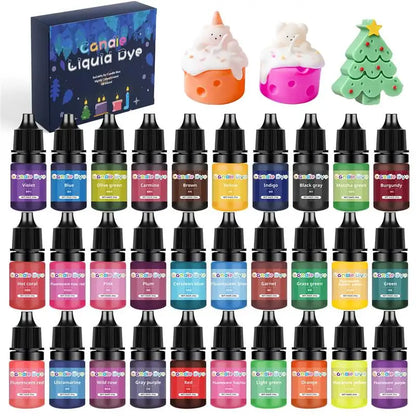 Candle Dyes Kit Liquid Colorant Pigment Set