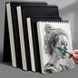 Professional 30 Sheets 8K 16K Coil Sketchbook Spiral Bound A4 A5 A6