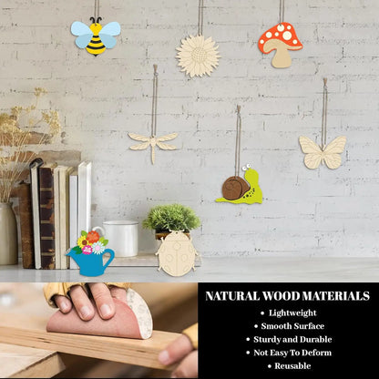 80pcs/Set Wooden