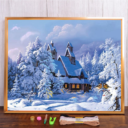 Meian Landscape DIY 11CT Cross Stitch Embroidery Kits