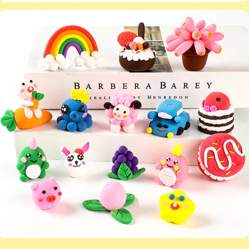 36 Color Super Light Clay  Polymer Modelling Clay with 3 Tools