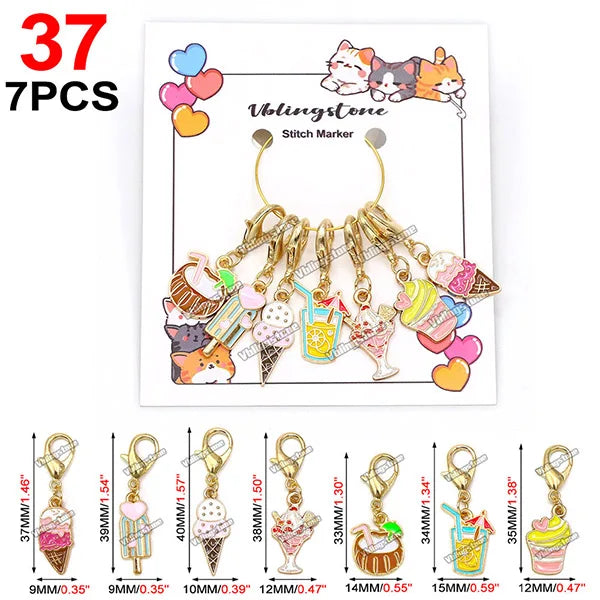 Cat Knitting Stitch Markers