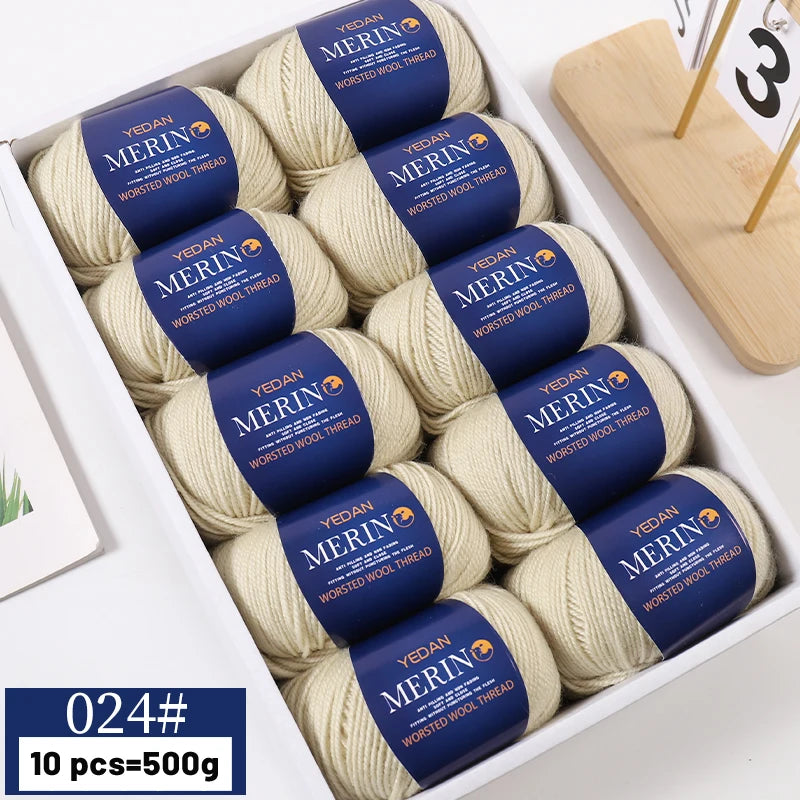 500g fine fine wool yarn