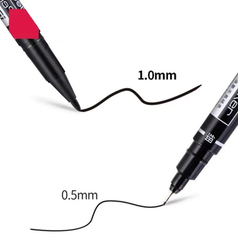 1/6 PCS Permanent Marker Pen Manga Drawing Markers  Waterproof Ink Sketch Pens