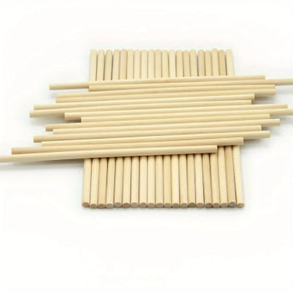 40Pcs Wooden Dowel Rods 12 Inch