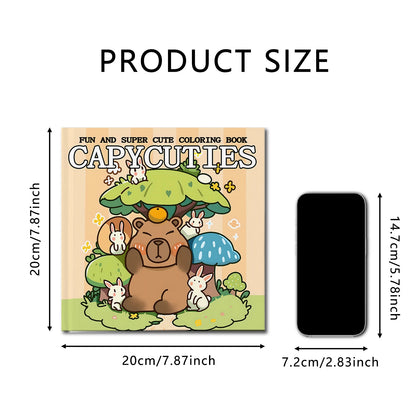 CAPYCUTIES Bold-easy Patterns Coloring Book