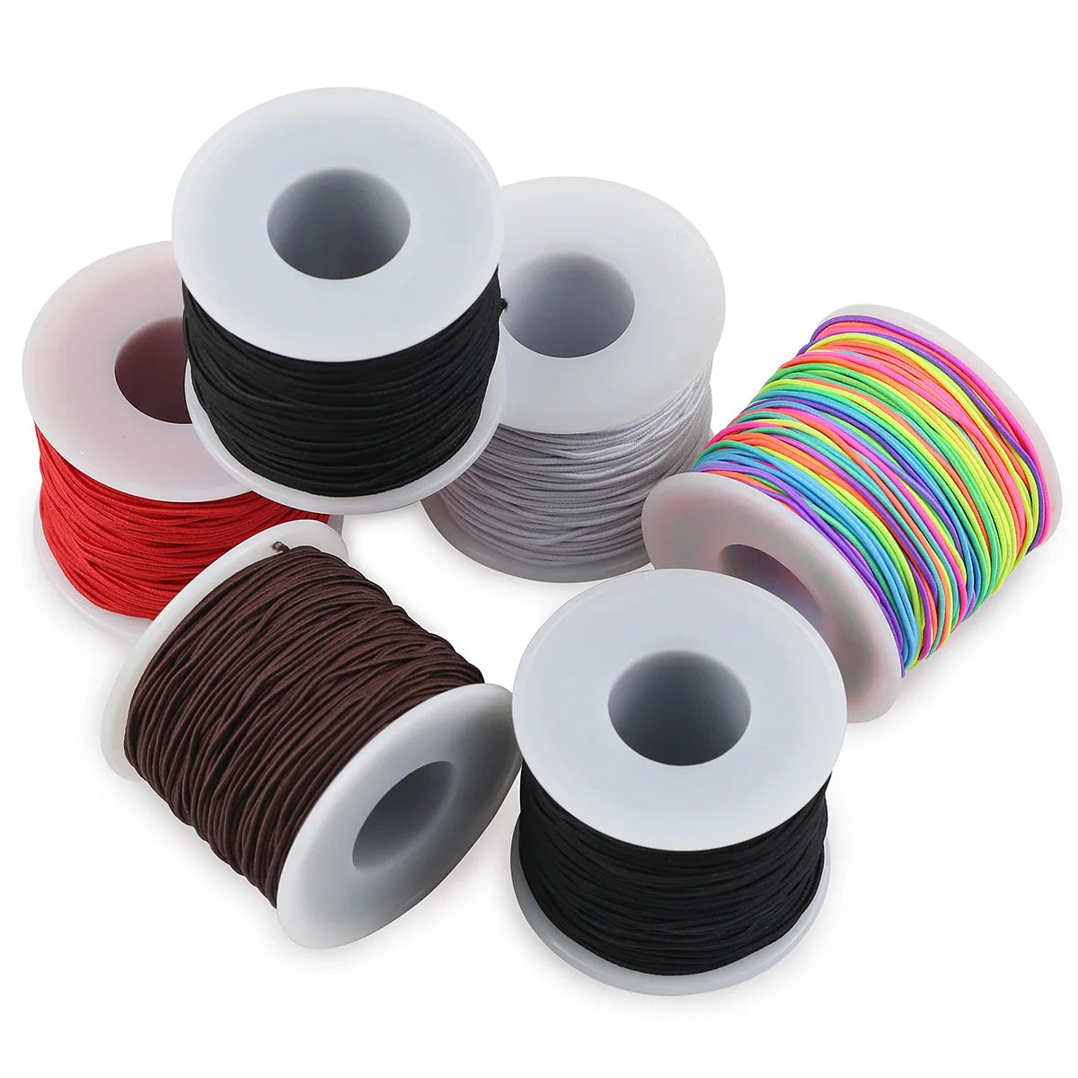 Rainbow Elastic Beading Cord