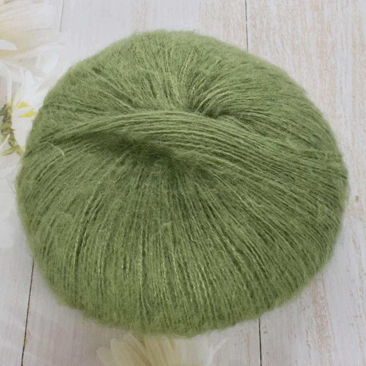 1pcs 50g Mohair Silk Wool Yarn 15% Wool 15% Mohair 40% Acrylic 30%