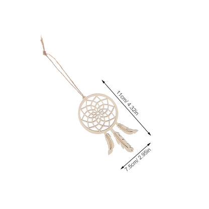 50Pcs Dream Catcher Kits   Unfinished Wood