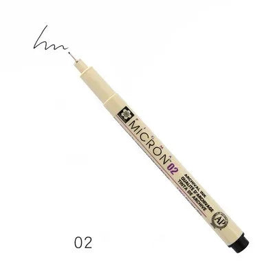 1pcs Sakura Pigma Micron Fine Pen Waterproof Smooth Black Ink  Rotulador Tekenen