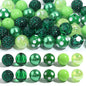 12Pcs Same Color Series Beads 20mm Loose Spacer Beads